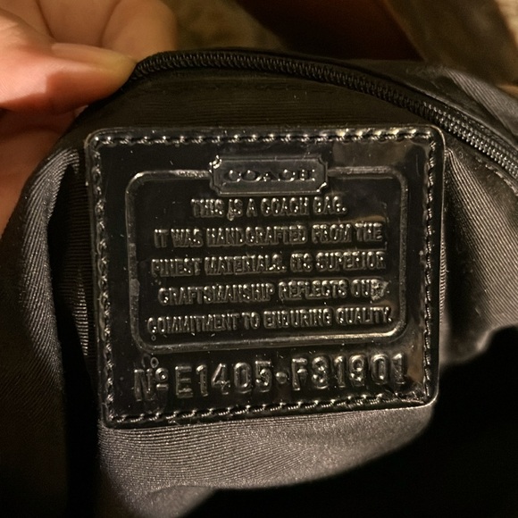 Coach Ocelot Print Nylon Bag - Picture 13 of 13